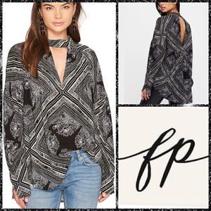 NWT MSRP $108 Free People WALKING ON A DREAM TUNIC Women's Size Medium